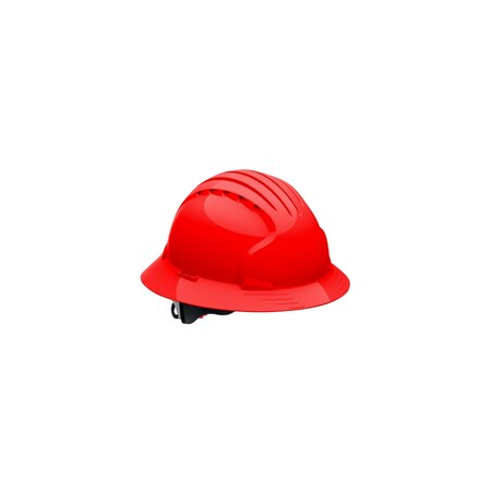 Pip JSP EVO6161 FULL BRIM, RED6-PT TEXTILE SUSP, WHEEL, PK 10 280-EV6161-60